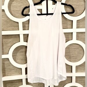ATHLETA, CRISS CROSS TANK, “Bright White” WM’S SZ-M